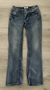Mudd Jeans Pants Denim Girls Size 8S - Picture 1 of 12