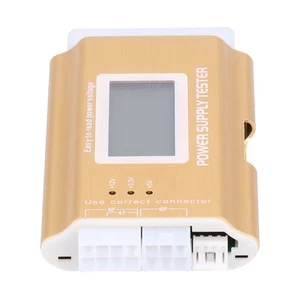 Power Supply Tester Computer 20Pin ATX Digital LCD Display Gold Interface Hot - Bild 1 von 22