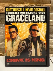 3000 Miles to Graceland ™ & © 2001 Kurt Russell Kevin Costner Used DVD Disc - Bild 1 von 4
