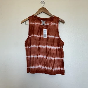 Outerknown Trippy Tank Top Tie Dye NWT Size Large Women’s Comfort Organic Cotton - Picture 1 of 7