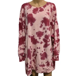 Old Navy Pink Tie Dye Sweatshirt 4X NWT - Picture 1 of 6