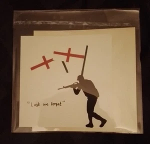 A CaRd For D Day A Reminder For The War Day 1944. Soldiers Stand - Picture 1 of 1