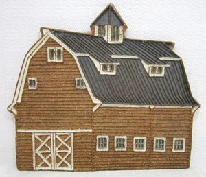 Victoria Littlejohn Ceramics Barn Trivet Wall Art - Picture 1 of 5