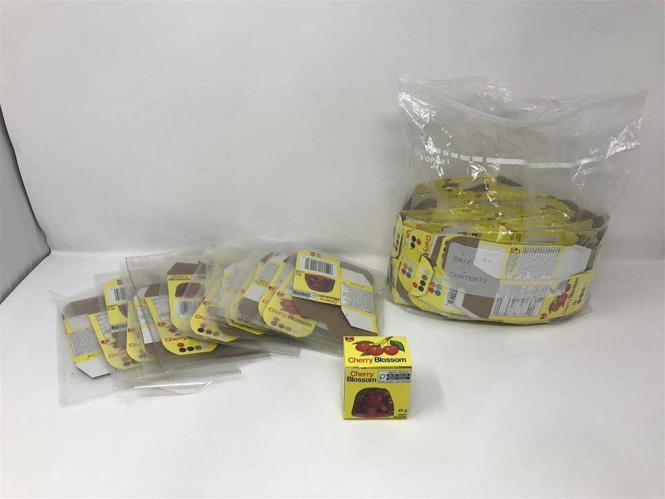 Huge lot of 125 Empty boxes of Canadian Cherry Blossom Candy - Lowney Hershey * - Image 1 of 1