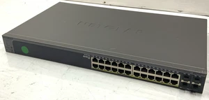 Netgear ProSafe 24-Port PoE+ GbE RJ45 SFP Ethernet Switch | GS728TP - Picture 1 of 9