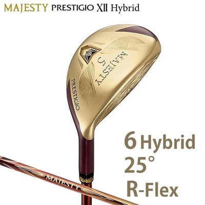 MAJESTY PRESTIGIO 12 XII Hybrid Utility 6H RH LV750 Graphite R Golf Japan NEW - Image 1 of 4