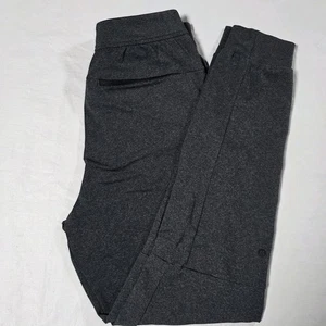 Lululemon Intent Jogger Pants Heathered Black Gray Men’s XS Drawstring Pockets - Picture 1 of 15