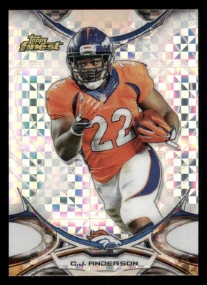 2015 Finest Xfractors #145 C.J. Anderson - Image 1 of 2