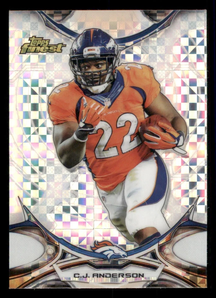 2015 Finest Xfractors #145 C.J. Anderson - Image 1 of 2