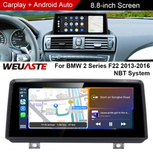 For BMW 2 Series F22 2013-16 NBT 8.8'' Car Multimedia Screen Stereo Radio Wifi - Picture 1 of 12