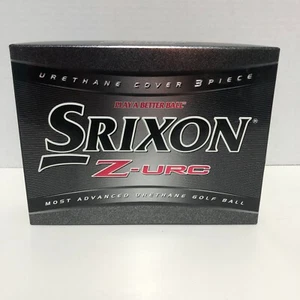 SRIXON Z-URC Urethane Golf Balls 12 Pack White Distance & Control NEW - Picture 1 of 5