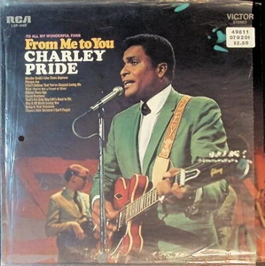 COUNTRY Charley Pride From Me To You RCA Victor LSP4468 Germany Shrink VG+ - Imagen 1 de 4