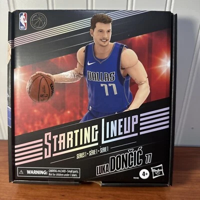 Starting Lineup Series 1 NBA Luka Dončić 6” Figure Dallas Maverick Hasbro New - Image 1 of 3