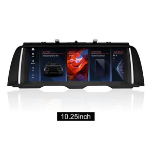10.25" Android 13 Screen CarPlay For BMW 5 Series F10 F11 NBT Autoradio GPS 128G - Picture 1 of 10