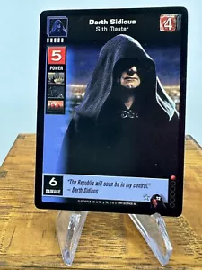 Star Wars Young Jedi CCG Menace of Darth Maul Darth Sidious, Sith Master # 72 - Bild 1 von 2