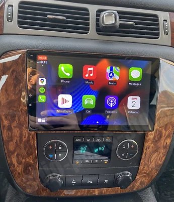 9" For 2006-2012 Chevrolet Impala Android 13 Navi CarPlay Car Stereo Radio GPS Foto 1 de 4