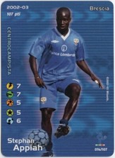 Card Football Champions Base Action Promo Footballers Panini 2003 2002-03