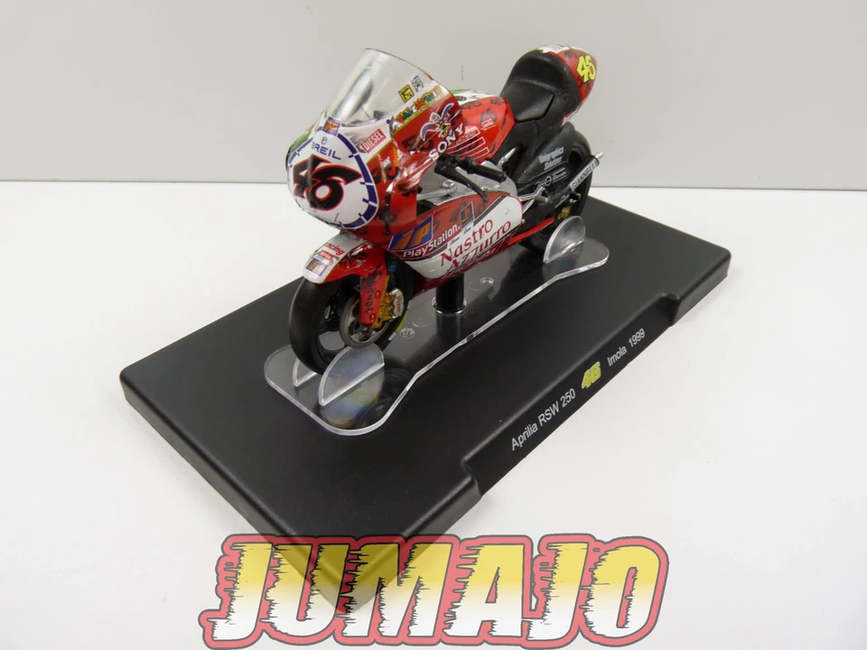 MR26 Moto Valentino Rossi LEO MODELS 1/18 : Aprilia RSW 250 #46 Imola 1999 - Immagine 1 di 1