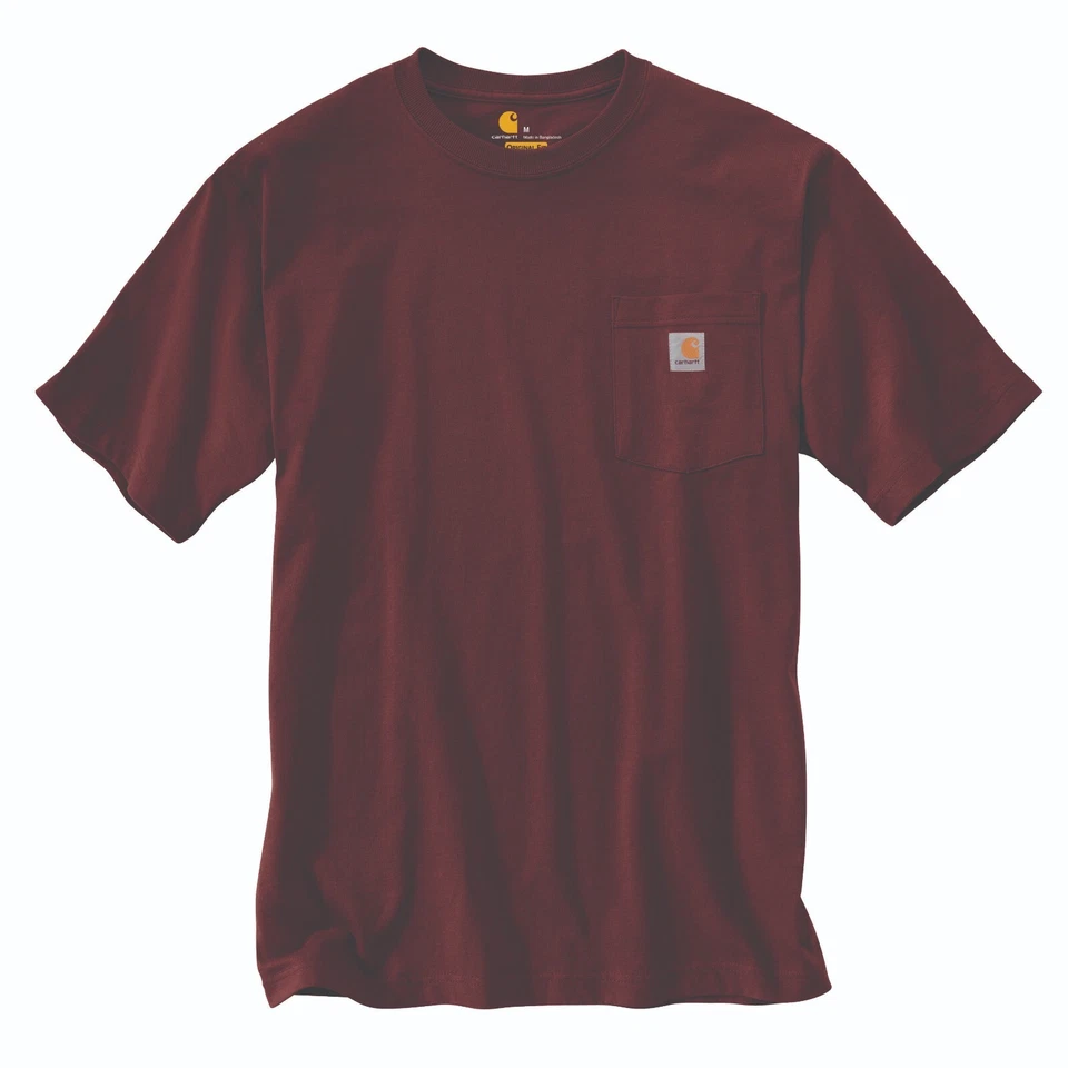 Camiseta Carhartt K87 holgada manga corta peso pesado bolsillo Foto 1 de 1