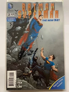 DC COMICS BATMAN SUPERMAN ISSUE #2 (PC1) DIGITAL COPY INSIDE - Picture 1 of 1