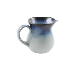 Peter Pots Pottery Creamer Pitcher Seagull Blue - Picture 1 of 7