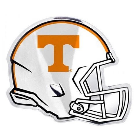 NCAA University of Tennessee Volunteers 3D COLOR ALUMINUM HELMET AUTO EMBLEM Cover