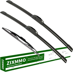21"+21" Windshield Wiper Blades with 10" Rear Wiper Blades Set Replacement for J - Picture 1 of 12