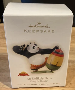 2009 Hallmark Keepsake Christmas Ornament “An Unlikely Hero” Kung-Fu Panda NOS - Picture 1 of 1