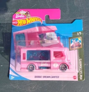 Hot Wheels Barbie Dream Camper neu versiegelt rosa Van Spielzeug HW Getaways GRX39 M522 - Bild 1 von 2