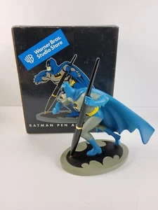 Vintage 1999 Warner Bros. Store Batman Pen Holder Figitine In Box DC Comics - Picture 1 of 22