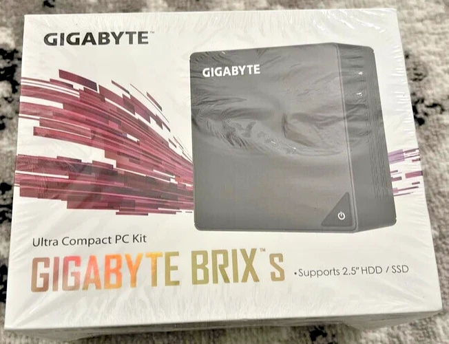 GIGABYTE Intel Celeron J4105 BAREBONES Mini PC Desktop Computer Gb-blce-4105