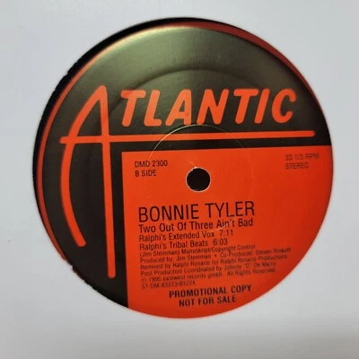 Bonnie Tyler Two Out Of Three M- 12" Vinyl Record Single + Free Sleeve - Image 1 of 4