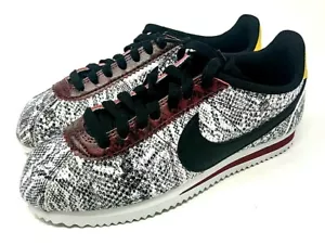 Nike Classic Cortez piel de serpiente cuero CT1557 100 para mujer talla 6,5 - Imagen 1 de 5