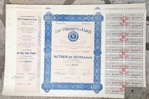 Dépt 34- Béziers 120 Avenue Maréchal Foch - Déco Rare Négociants en Vins de 1928 - Imagen 1 de 1