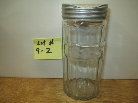 HOOSIER CABINET ORIGINAL COLONIAL STYLE SALT SPICE JAR  LOT # 9-Z Cover