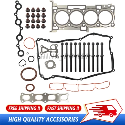 For 07-2017 Dodge Fiat Jeep Cherokee 2.4L L4 DOHC SOHC ED6 Head Gasket Set Bolts Foto 1 de 4