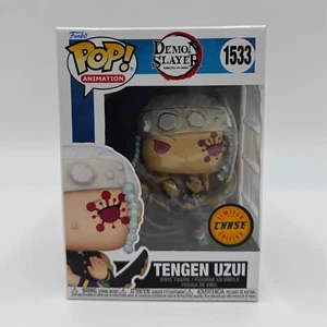 Funko Pop! Demon Slayer TENGEN UZUI #1533 CHASE con Protector + ENVÍO GRATUITO - Imagen 1 de 14