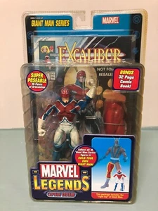 Toy Biz Marvel Legends Captain Britain Giant Man Series 2006 nuevo en caja🔥🔥🔥 - Imagen 1 de 2