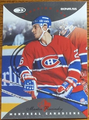 1996-97 Donruss Canadian Ice Red Press Proofs Martin Rucinsky #81 #’d /750 - Image 1 of 2