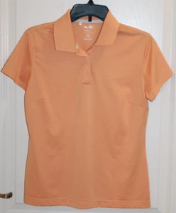 Adidas Golf Climalite Polo Shirt ~ Size Medium ~ Color Coral - Picture 1 of 6
