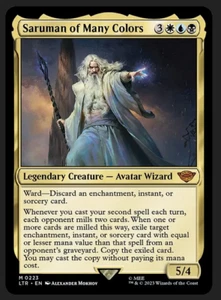 Saruman of Many Colors NM/M Lord of the Rings MTG Magic Card - Picture 1 of 1