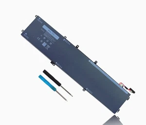 97WH 6GTPY Laptop Battery for Dell XPS 15 9560 9570 9550 7590 Precision 5520 ... - Picture 1 of 8