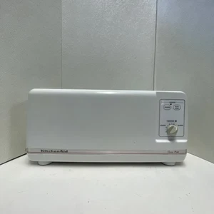 Vintage KitchenAid Classic Plus 2 Slice Long Slot Toaster KTT240 White - Tested - Picture 1 of 9