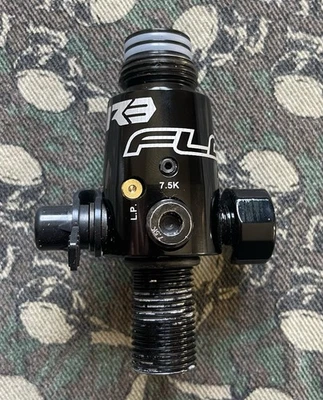 Empire FLO Pro Paintball Tank Regulator - 4500 PSI - Black - Image 1 of 4