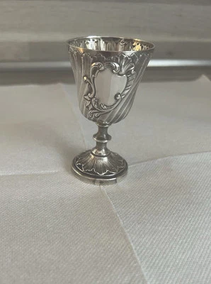 coquetier ancien argent - Photo 1/4