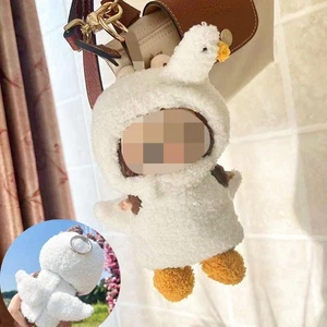 Elegante vestito adorabile per vestiti Labubu - cigno (cappello + maglione + calze) (no bambola) - Foto 1 di 19