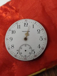 Waltham 610 Taschenuhrwerk Vintage 16er 7 Jewels, Teile oder Reparatur - Bild 1 von 4