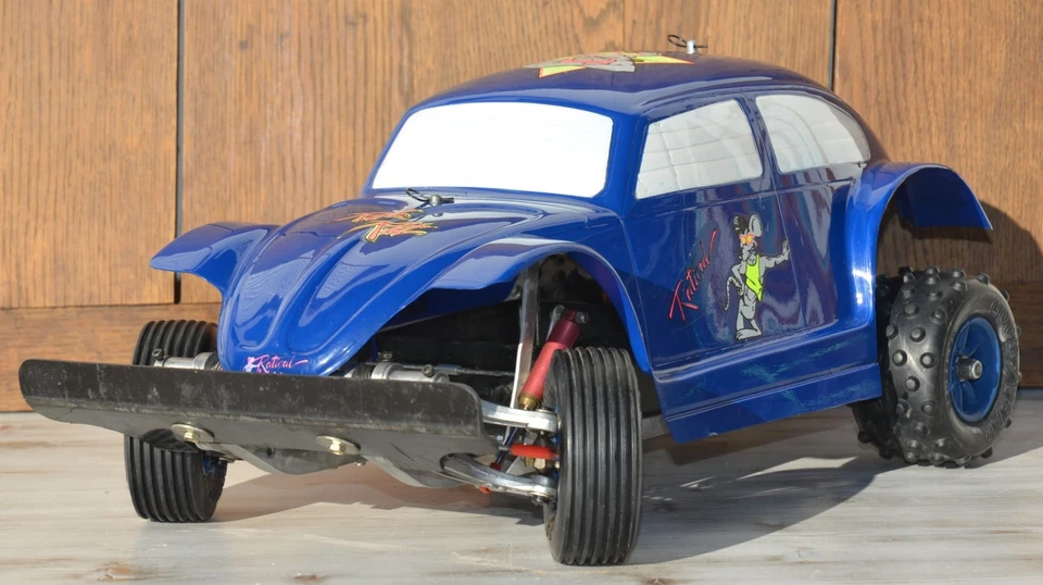 NITRO  2WD BEETLE KÄFER BUGGY CAR  AUTO VERBRENNER  1/8  VINTAGE - Bild 1 von 4