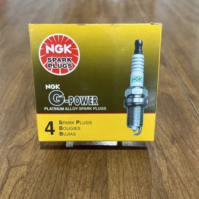 NGK G-POWER Platinum Spark Plugs Set of 4 for Honda Accord 2.4L 2008-2012 97390 Foto 1 de 4