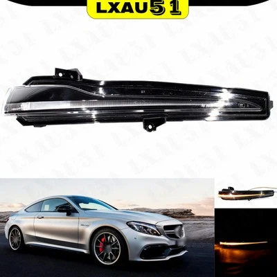 For Mercedes-Benz W205 W222 W217 Right Side Mirror Blinker Turn Signal Light - Image 1 of 4